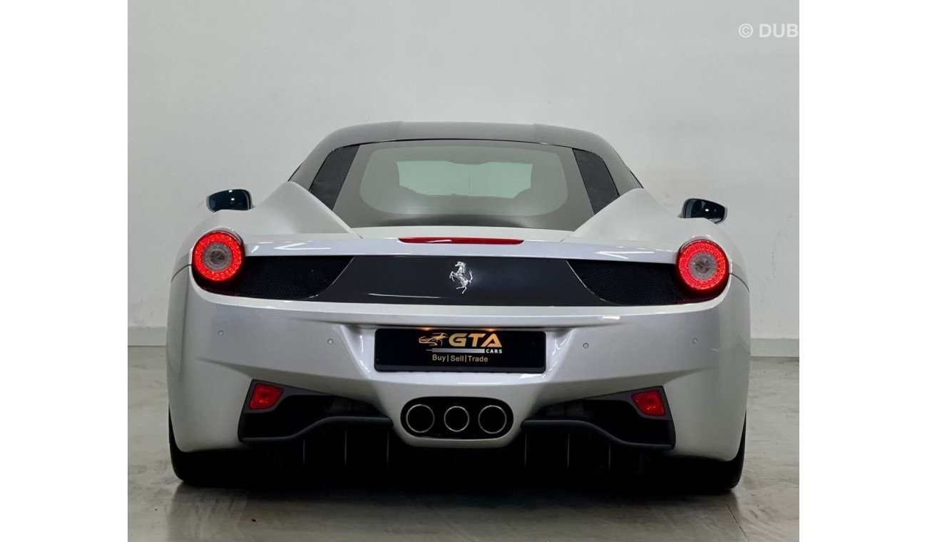 Ferrari 458 Std 2012 Ferrari 458 Italia, Full Service History, GCC