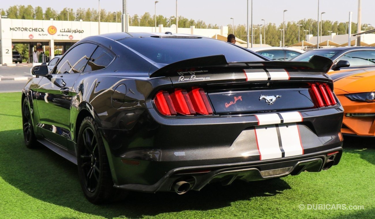 Ford Mustang ECOBOOST V4/ 2017/ ORIGINAL AIR BAGS, can not be exported to KSA