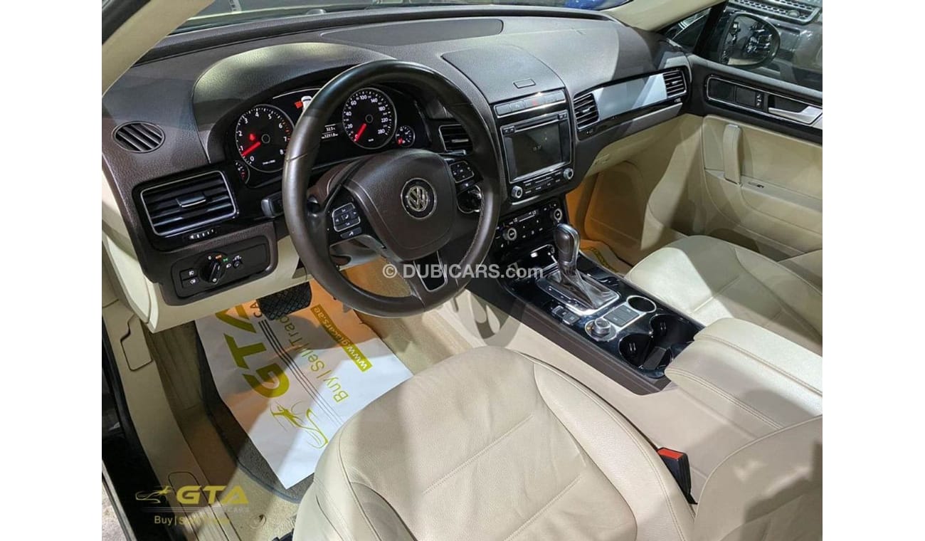 Volkswagen Touareg 2015 VW TOUAREG WARRANTY FULL AL NABOODA SERVICE HISTORY