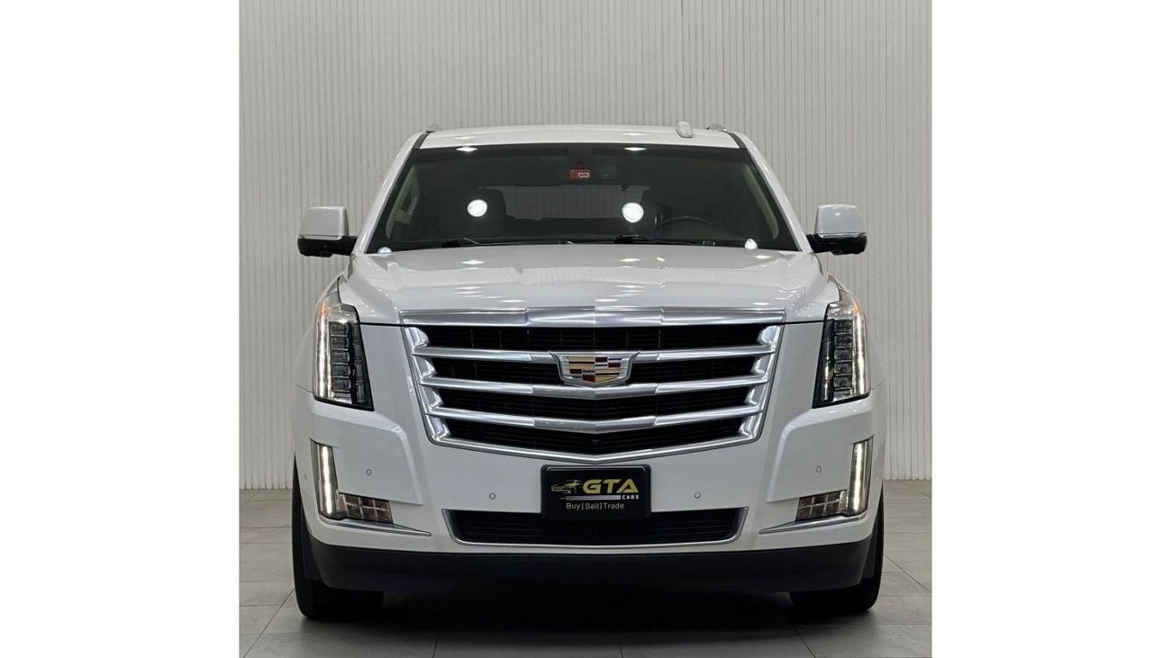 كاديلاك إسكالاد بلاتينوم 2017 Cadillac Escalade 7 Seater, Warranty, Service History, Full Options, GCC
