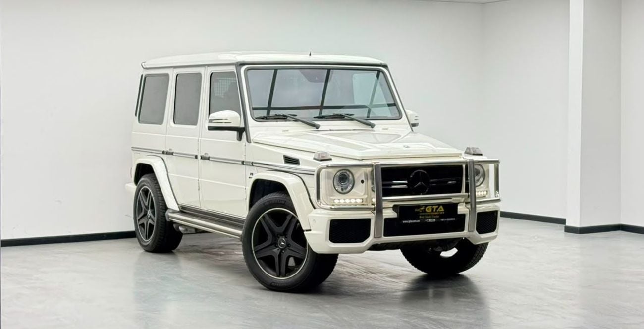 مرسيدس بنز G 63 AMG STANDARD 2015 Mercedes-AMG G63, Service History, Excellent Condition , GCC Specs.