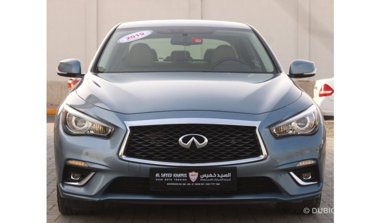 Infiniti Q50 Turbo Infiniti Q50 GCC, in excellent condition, without accidents