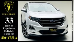Ford Edge SPORT LIMITED + V6 + ECOBOOST + FULL OPTION / GCC / 2016 / UNLIMITED MILEAGE WARRANTY / 1,081 DHS PM