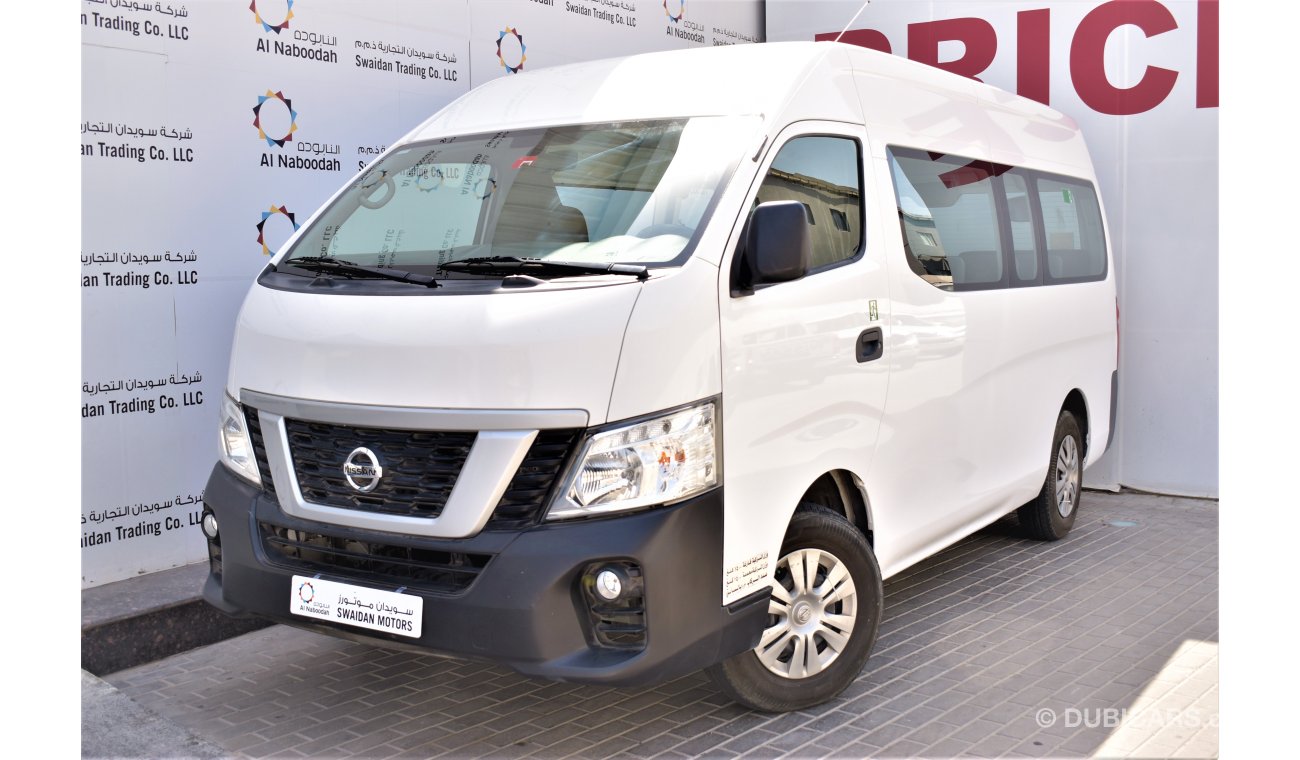 Nissan Urvan NV350 13SEATER VAN 2018 MT GCC DEALER WARRANTY