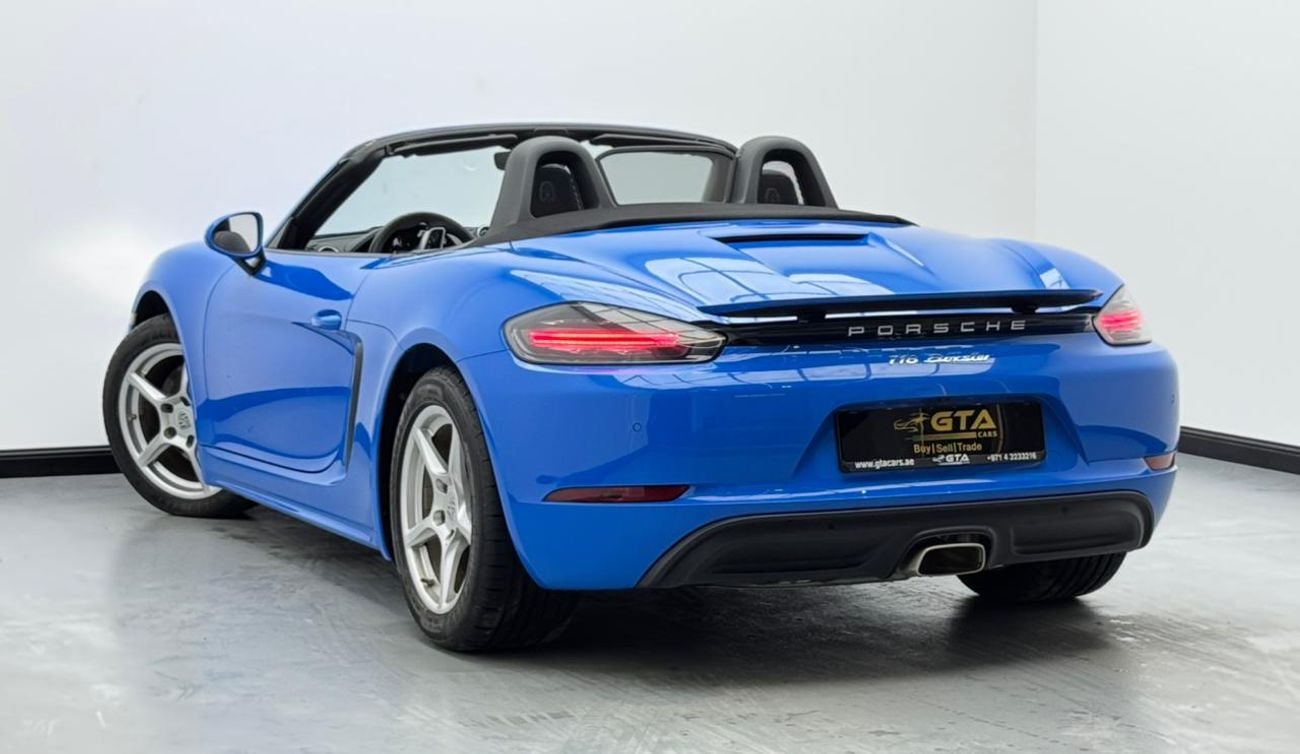 Porsche 718 Boxster Std 2.0L A/T 2024 Porsche 718 Boxster Convertible, June / 2026 Porsche Warranty, Excellent Condition