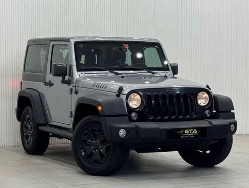 Jeep Wrangler Willys Wheeler 3.6L A/T (2 Door) 2017 Jeep Wrangler Willys Wheeler Edition, Full Service History, GC