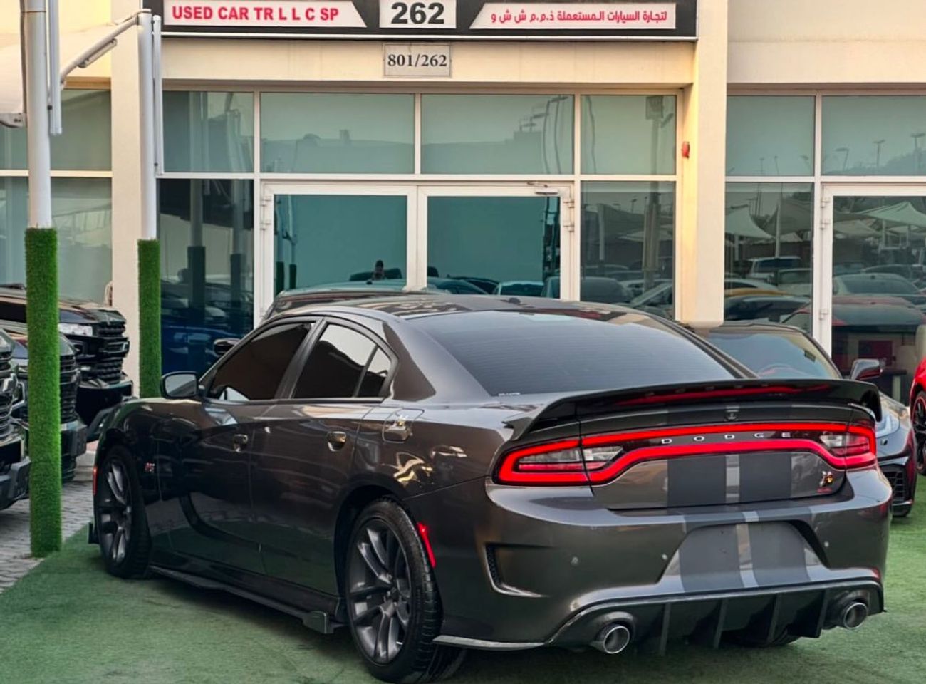 دودج تشارجر دودج تشارجر سكات باك 6.4 خليجي 2020 فل ابشن صبغ وكاله بحاله ممتازه