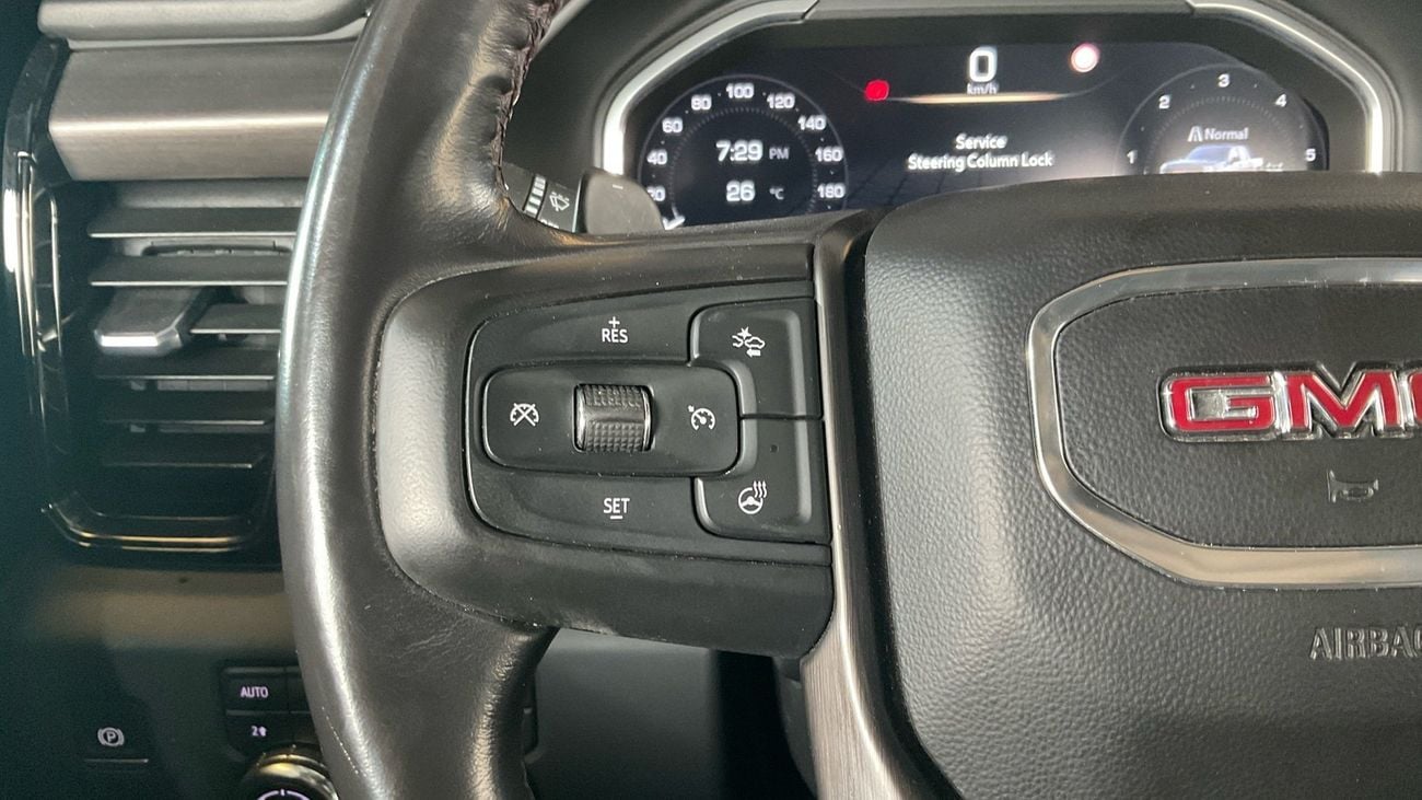 جي أم سي سييرا 6.2 4WD CC AT4X SR BED ADAP SV 18 BLK | شامل الضمان | 0 ﺪﻔﻋﺓ ﺃﻮﻟﻯ