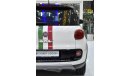 فيات 500L EXCELLENT DEAL for our FIAT 500 L ( 2015 Model ) in White Color GCC Specs