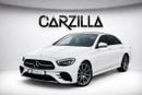 Mercedes-Benz E200 2.0L AED 3,329 / Monthly l 0% Down Payment l E200 AMG l Gargash Warranty till 2028