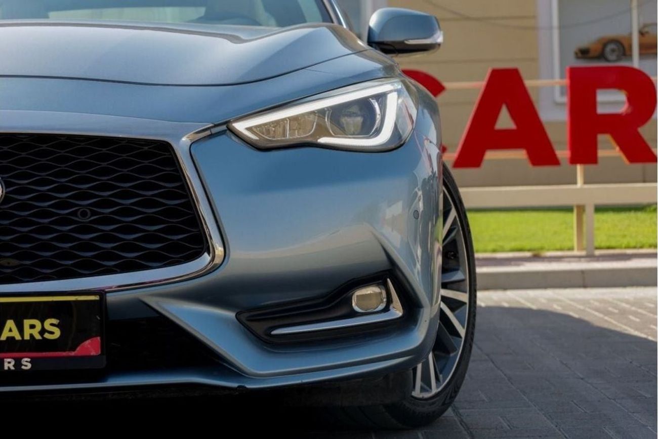 Infiniti Q60 Premium Infiniti Q60 2018 GCC (LOWEST MILEAGE) under Warranty with Flexible Down-Payment.