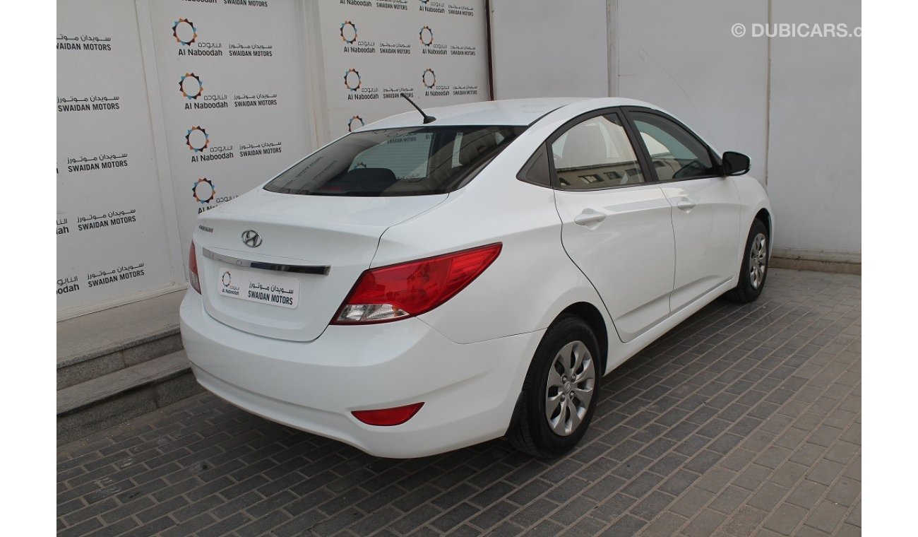 هيونداي أكسنت 1.4L 2015 MODEL WITH WARRANTY