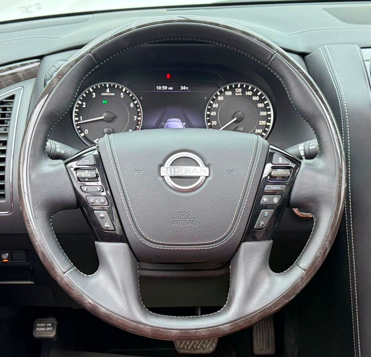 نيسان باترول 2023 Nissan Patrol SE Platinum, Auto Guard Warranty, Full Nissan Service History, GCC Specs
