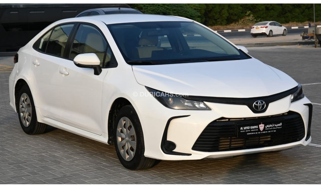 Toyota Corolla XLI 2021 (GCC ) very good condition without accident original paint