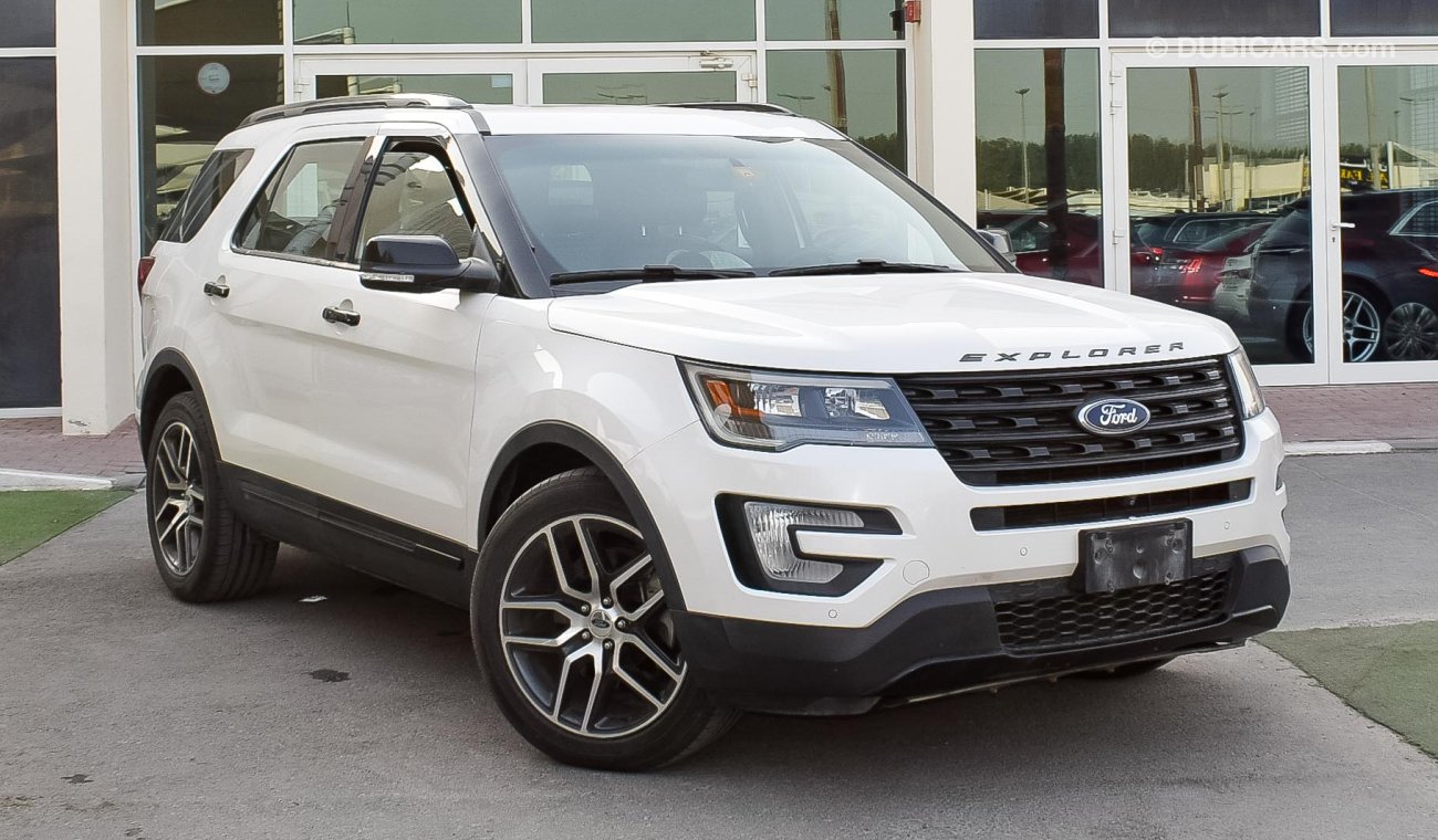 فورد إكسبلورر Ford Explorer Sport 2016 Agency Warranty Full Service History GCC