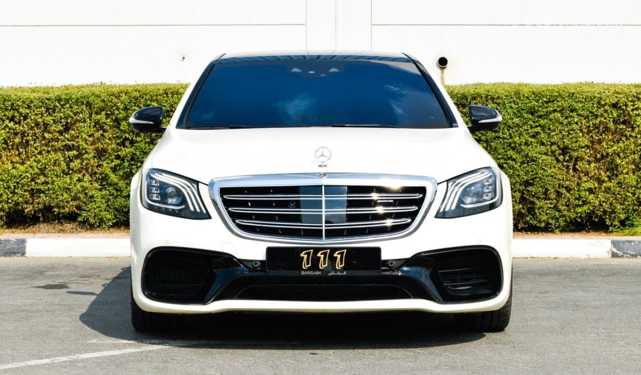 مرسيدس بنز S 63 AMG / European Specifications