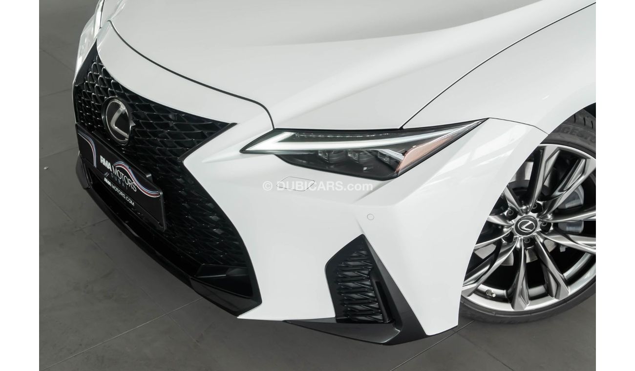 لكزس IS 350 F سبورت بريستيج 2021 Lexus IS350 F-Sport / 5 Year Lexus Warranty / Full Option