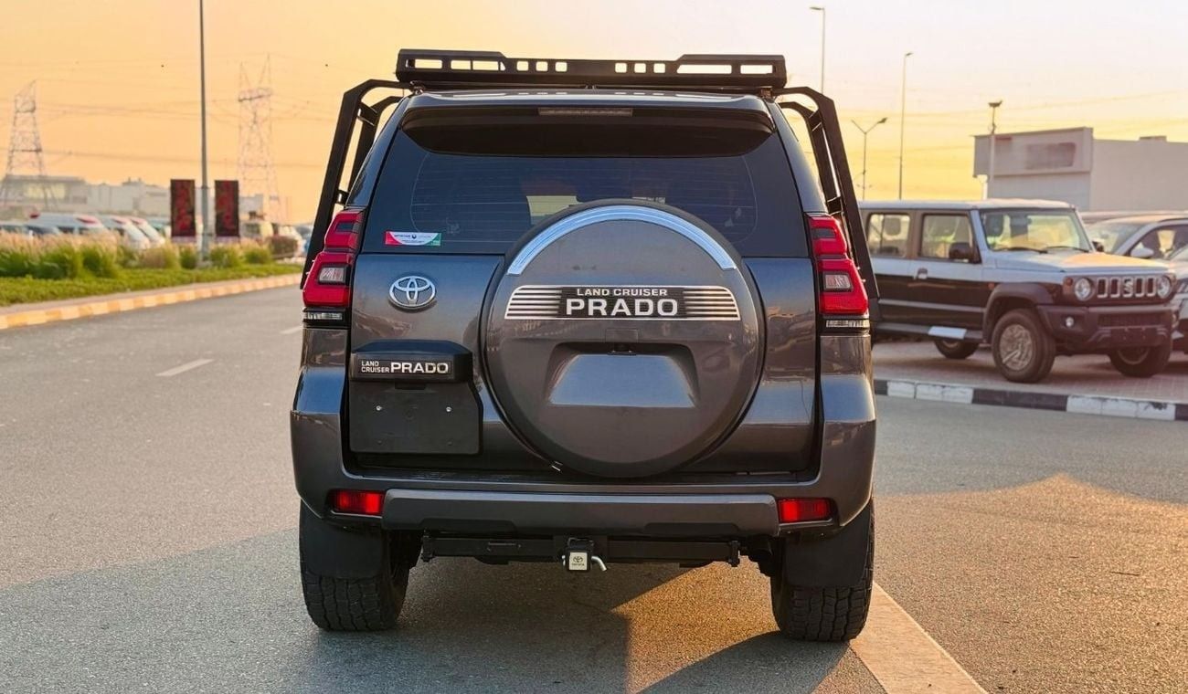 Toyota Prado PREMIUM MODIFICATION | ROOF RACK WITH SIDE LADDERS | 2021 | RHD | 2.8L DIESEL ENGINE | (AT) | SUNROO