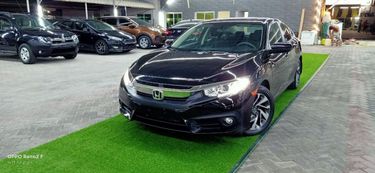 Honda Civic Honda Civic 2018 full Option 35500 K.M 4 V Black Color