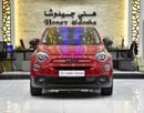 Fiat 500X EXCELLENT DEAL for our Fiat 500x ( 2023 Model ) in Red Color GCC Specs