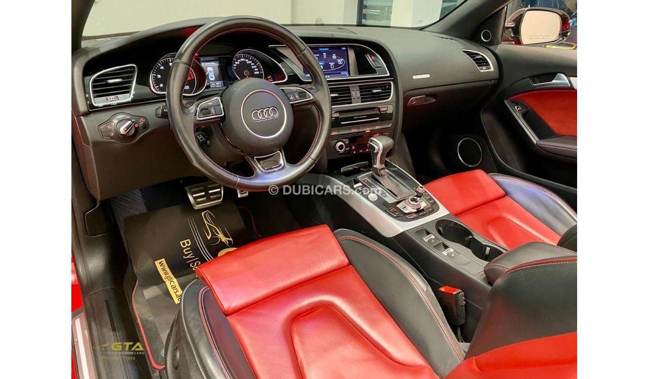 Audi A5 2016 Audi A5 50TFSI S-Line Cabriolet, Audi Warranty-Service Contract, GCC