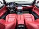 Maserati Quattroporte 2020 Maserati Quattroporte GTS, Warranty, Full Maserati Service History, GCC