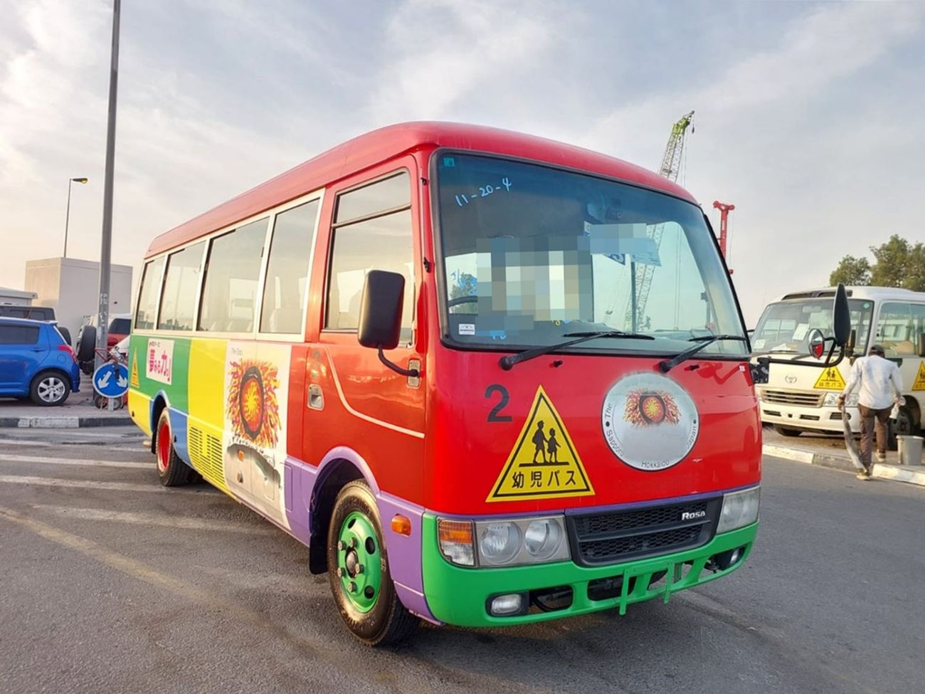 ميتسوبيشي روزا (RAMADAN OFFER) MITSUBISHI ROSA BUS RHD 2015 MODEL 3.0 L DIESEL MANUAL(PM10339)