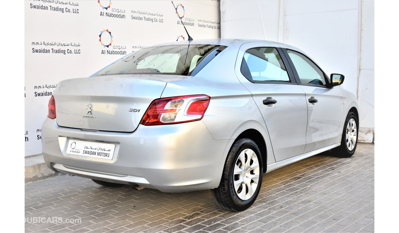 Peugeot 301 1.6L ACCESS 2017 GCC RAMADAN OFFER INSURANCE/SERVICE/WARRANTY