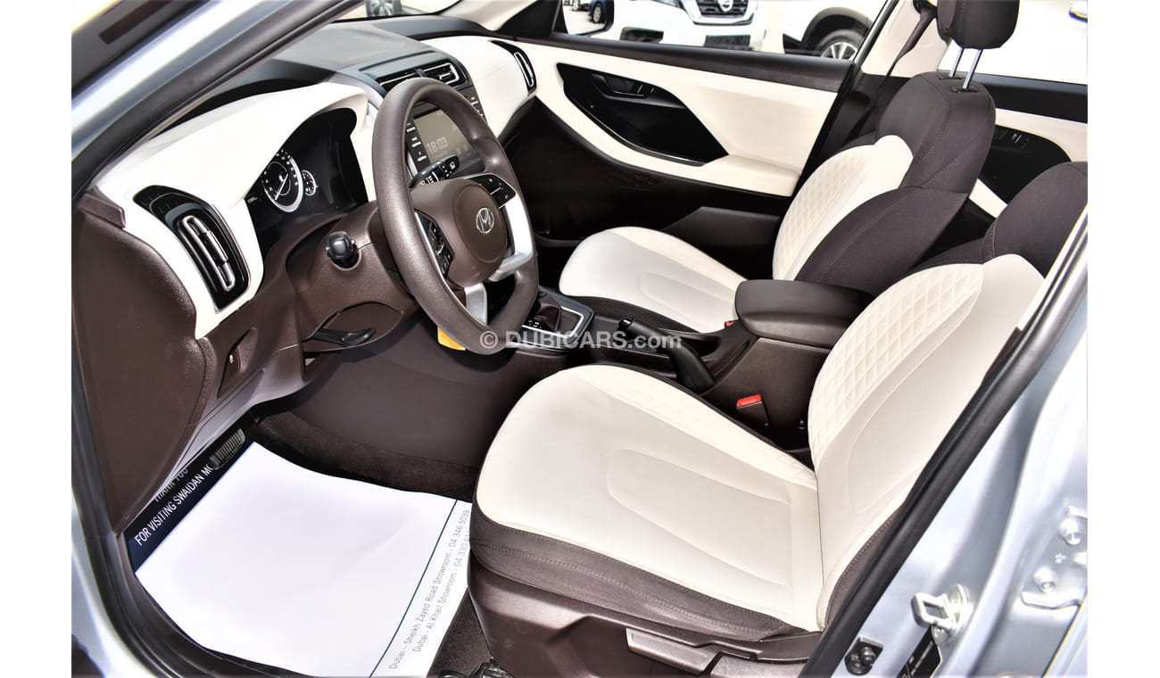 Hyundai Creta AED 1119 PM 1.6L GL GCC DEALER WARRANTY