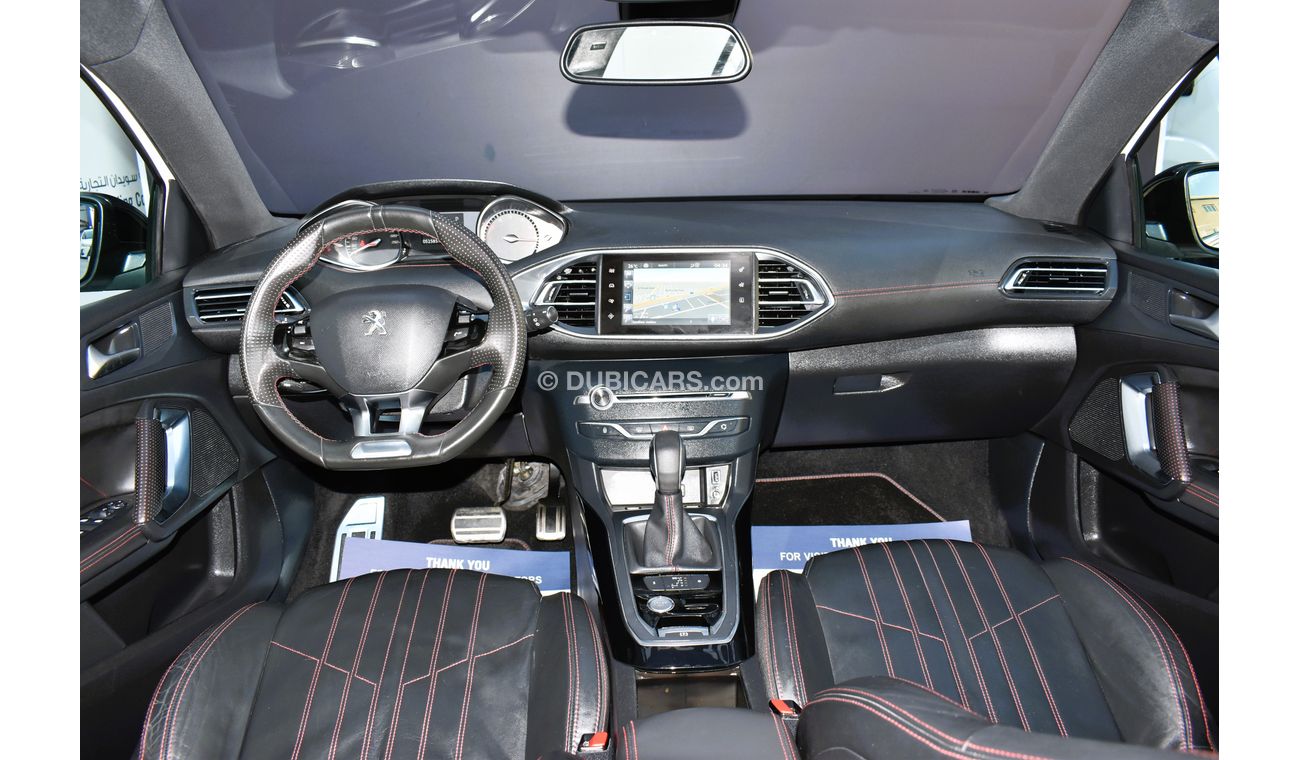 Peugeot 308 AED 639 PM | 1.6L GT LINE GCC DEALER WARRANTY