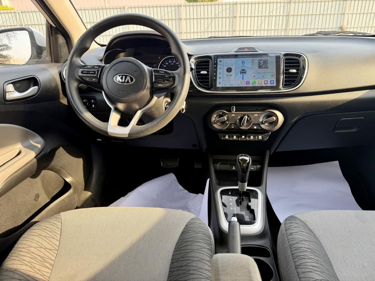 Kia Pegas LX 1.4L, GCC, ACCIDENT FREE, CRUISE, GPS (380/-MONTHLY)
