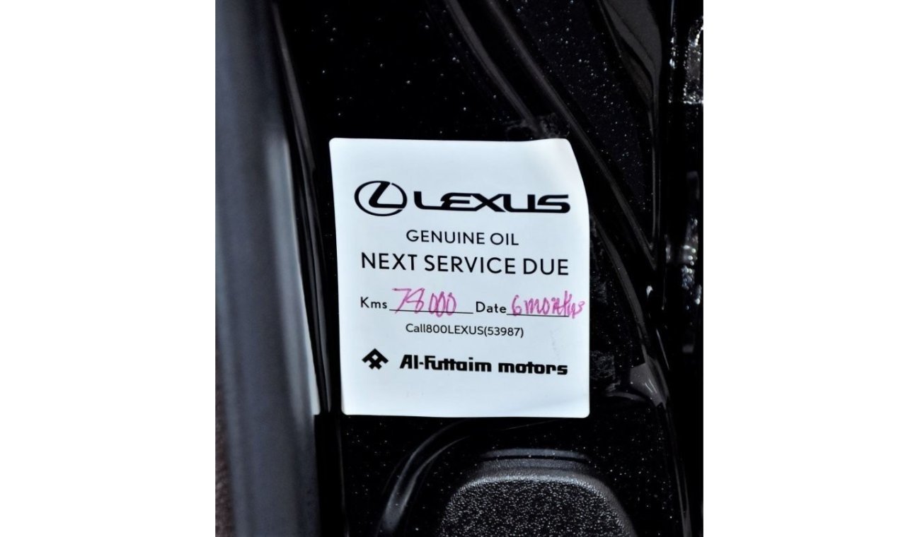 لكزس ES 350 EXCELLENT DEAL for our Lexus ES350 ( 2020 Model ) in Black Color GCC Specs