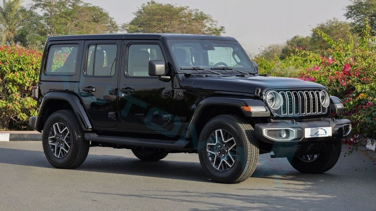 جيب رانجلر (For Export , НА ЭКСПОРТ) Unlimited Sahara I4 2.0L Turbo 2025 GCC Без пробега