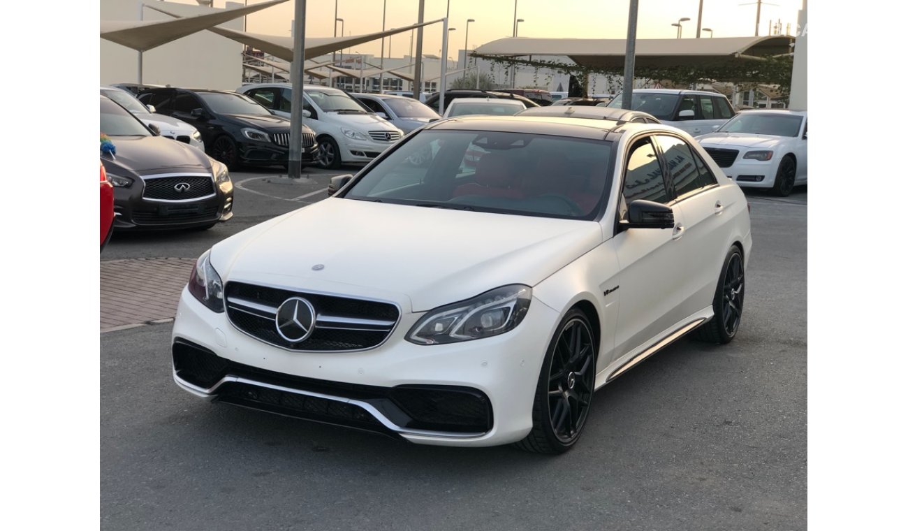 Mercedes-Benz E 63 AMG MERCEDES BENZ E63 AMG MODEL 2014 GCC MODEL 2014  car prefect condition full option