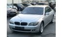 BMW 730Li BMW 730 MODEL 2007 GCC car perfect condition full option low mileage sun roof leather seats back cam