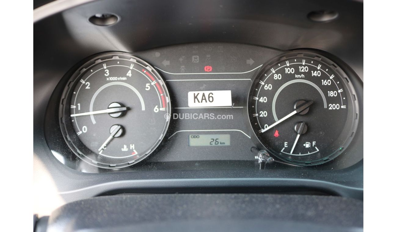 Toyota Hilux 2022 | HILUX M/T 4X4 2.4L FABRIC SEATS RED INTERIOR BASIC WITH GCC SPECS - EXPORT ONLY