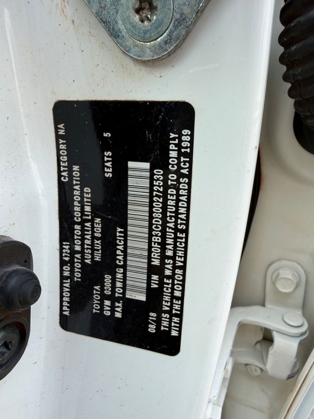 تويوتا هيلوكس Export from Australia