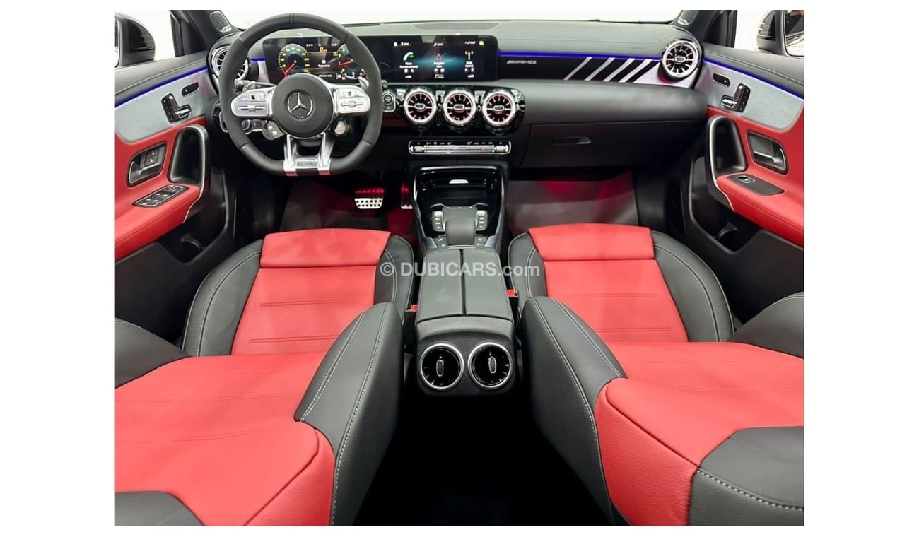 مرسيدس بنز A 45 AMG 2022 Mercedes-Benz A45 S AMG 4MATIC+ Aerodynamics package, Mercedes Warranty, GCC