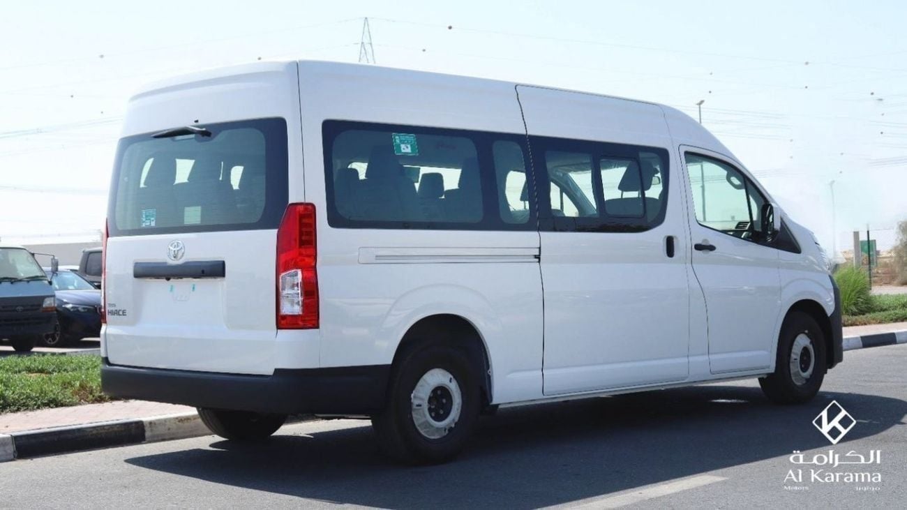 Toyota Hiace GL High Roof | 3.5L | Manual Transmission | 13 Seater | 4 Door | 1 Sliding Door