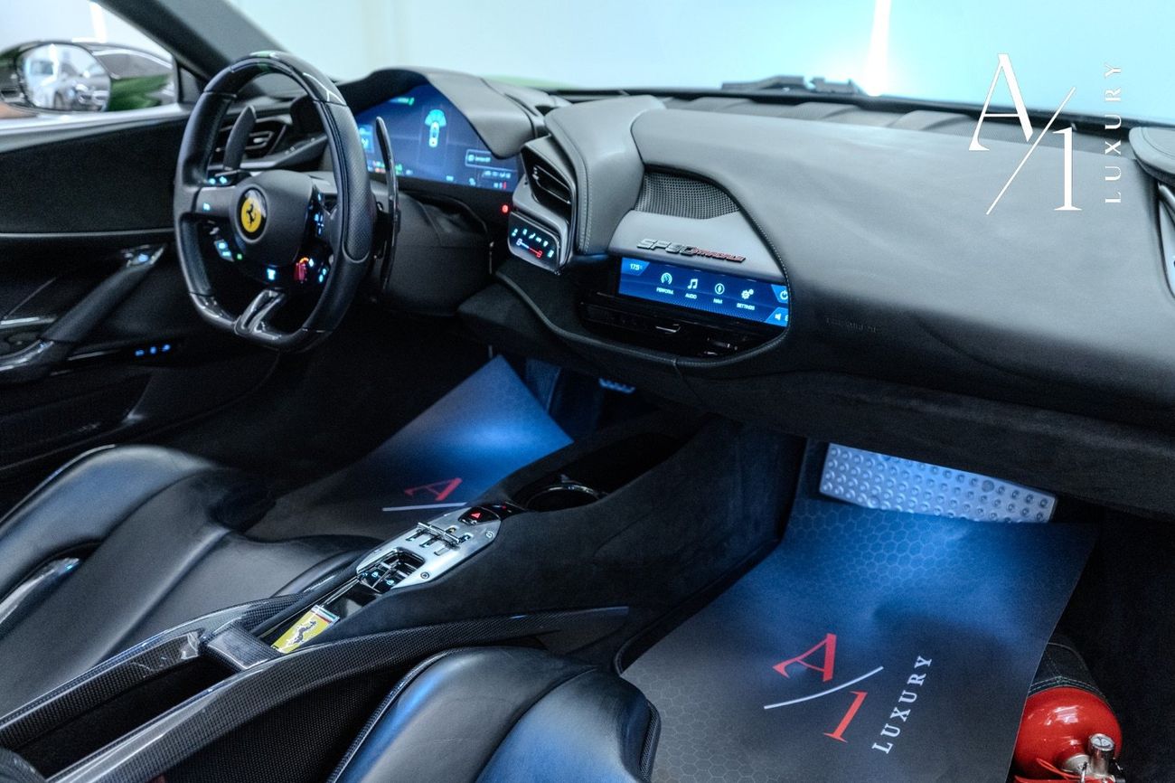 فيراري SF90 ستراديل 2021 Ferrari SF90 Assetto Fiorano, Carbon Fiber Package,Warranty, GCC Specs