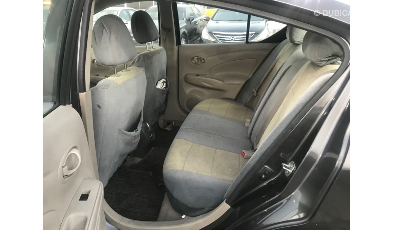 Nissan Sunny نيسان صني 2015 بحالة نظيفةرقم2 خليجي مالك اوك