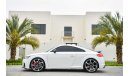 Audi TTRS Quattro - Warranty and Service Contract - GCC - AED 4,581 Per Month - 0% Downpayment