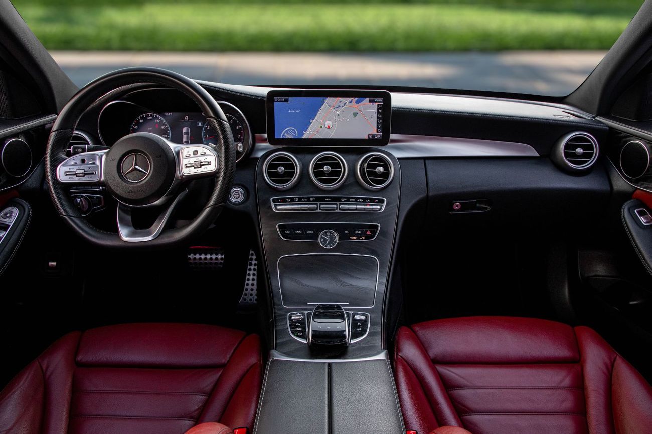 مرسيدس بنز C 200 2,644 P.M  | 0% Downpayment | Mercedes C200 AMG!