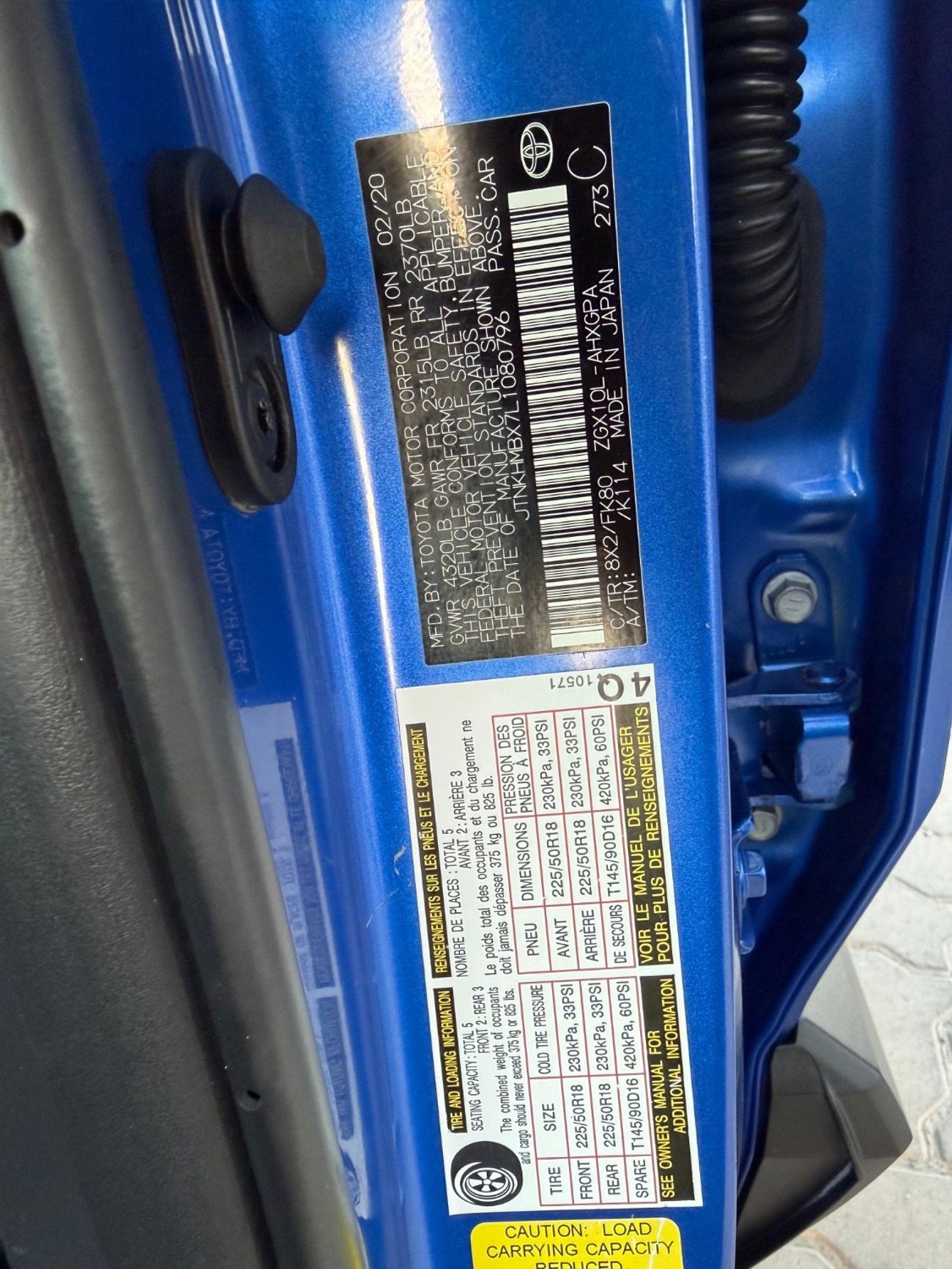 تويوتا CHR 2020 LIMITED KEYLESS NIGHT EDITION AWD USA SPEC