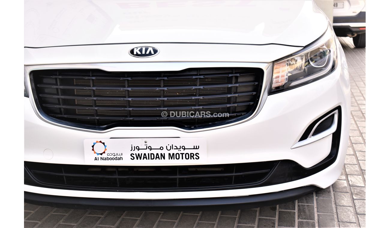 Kia Carnival AED 1439 PM | GRAND 3.3L LX V6 GCC DEALER WARRANTY