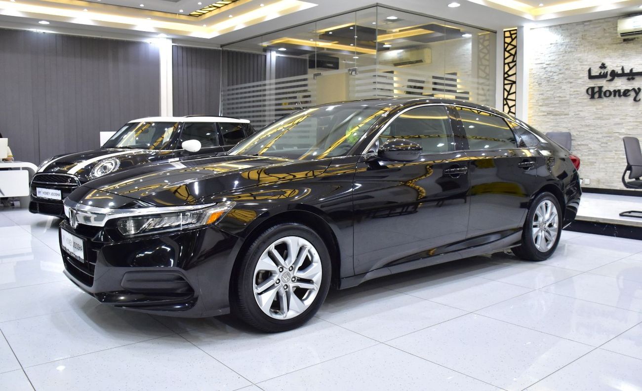 Honda Accord EXCELLENT DEAL for our Honda Accord ( 2020 Model ) in Black Color GCC Specs