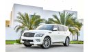 إنفينيتي QX80 Full Agency Service History! - Top Spec! - Under Warranty! - Only AED 2,330 Per Month - 0% DP