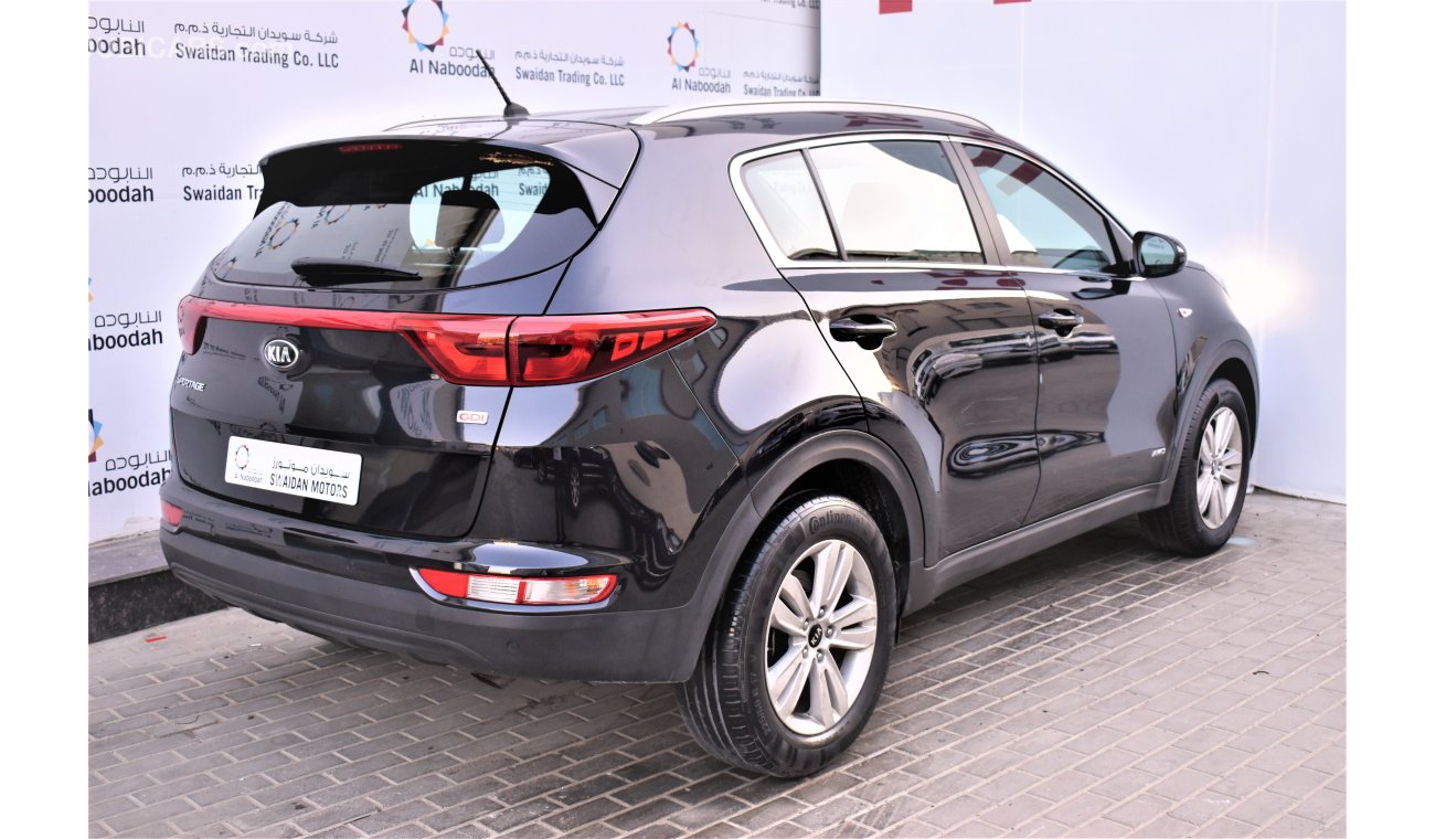 Kia Sportage 2.4L EX GDI AWD 2017 GCC SPECS DEALER WARRANTY