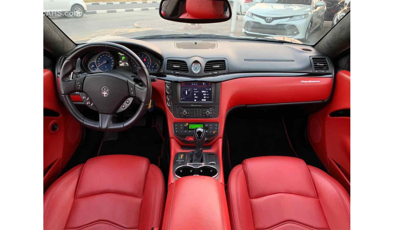 Maserati Granturismo 2014 خليجي بدون حوادث فل مواصفات