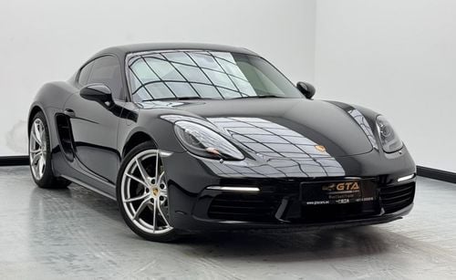 بورش كايمان 718 Std 2.0L A/T 2017 Porsche 718 Cayman, Full Service History, Excellent Condition, GCC